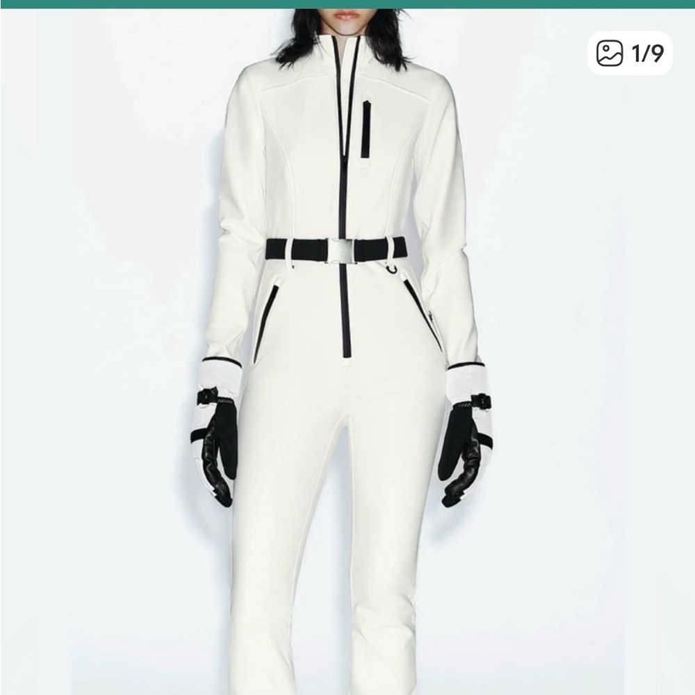 ZARA NWT RECCO TECHNOLOGY WATER RESISTANT & WIND PROTECTION SKI SUIT-M